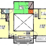 南向台 2階 平面図2